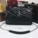 Black Silver Street Letters Patchwork Bags