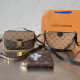 Brown Street Daily Graffiti Print Letters Patchwork Metal Accessories Trim Contrast Bags