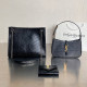 Black Casual Daily Letters Patchwork Chains Bags