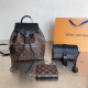 Black Brown Street Daily Letters Patchwork Chains Contrast Bags