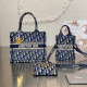 Blue Street Daily Letters Patchwork Contrast Bags