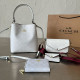 White Casual Daily Letters Patchwork Metal Accessories Trim Zipper Bags