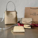Apricot Casual Daily Letters Patchwork Metal Accessories Trim Zipper Bags