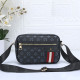 Blue Street Letters Patchwork Zipper Bags