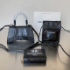 Black Casual Street Letters Patchwork Zipper Texture Bags