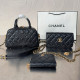 Black Daily Celebrities Letters Patchwork Metal Accessories Trim Zipper Bags