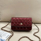 Red Casual Daily Letters Patchwork Reflective Bags