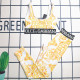 Yellow Sportswear Letters Patchwork Backless Swimwears