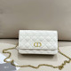 White Casual Street Letters Metal Accessories Trim Chains Texture Bags