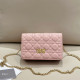 Pink Casual Daily Letters Patchwork Metal Accessories Trim Embossed Bags