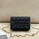Black Casual Street Letters Patchwork Chains Contrast Bags