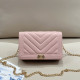 Pink Casual Street Solid Color Metal Accessories Trim Chains Bags