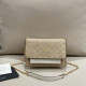 Apricot Casual Daily Letters Patchwork Metal Accessories Trim Contrast Bags