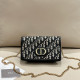 Black Casual Daily Letters Patchwork Chains Contrast Bags