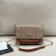 Brown Casual Daily Letters Patchwork Metal Accessories Trim Contrast Bags