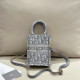 Grey Casual Daily Letters Patchwork Contrast Adjustable Bags