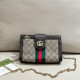 Brown Casual Street Letters Patchwork Metal Accessories Trim Chains Bags