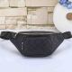 Black Street Letters Patchwork Zipper Bags