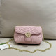 Pink Casual Letters Metal Accessories Trim Chains Texture Bags