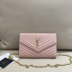 Pink Casual Daily Solid Color Metal Accessories Trim Chains Texture Bags