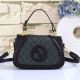 Black Street Letters Patchwork Bags