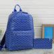 Blue Street Letters Patchwork Zipper Bags