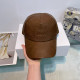 Brown Street Daily Letters Patchwork Embossed Hat
