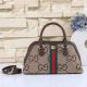 Brown Street Letters Patchwork Zipper Bags