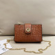 Orange Casual Daily Letters Chains Embossed Bags