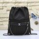Black Street Letters Patchwork Chains Bags