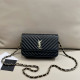 Black Casual Street Letters Metal Accessories Trim Texture Bags