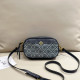 Blue Casual Street Letters Patchwork Contrast Adjustable Bags