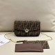 Yellow Brown Casual Daily Letters Patchwork Chains Bags