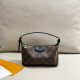 Black Casual Street Letters Patchwork Zipper Contrast Bags