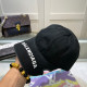 Black Casual Street Letters Embroidered Irregular Hat