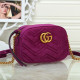 Purple Street Letters Patchwork Zipper Bags