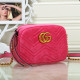 Rose Red Street Letters Patchwork Zipper Bags