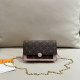 Pink Casual Letters Patchwork Chains Contrast Bags