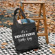 Black IT'S A THROAT PUNCH KINDA DAY PRINTED BAG