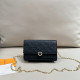 Black Casual Street Letters Patchwork Chains Embossed Bags