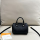 Black Casual Letters Patchwork Zipper Embossed Bags