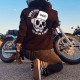 Black LIFE'S TOO SHORT TO GIVE A SHIT PRINTED WOMEN HOODIE
