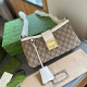 White Casual Street Letters Patchwork Metal Accessories Trim Adjustable Bags