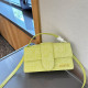 Grass Green Casual Daily Solid Color Distressed Patchwork Metal Accessories Trim Bags
