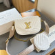 White Casual Street Solid Color Metal Accessories Trim Chains Texture Bags