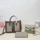 Khaki Casual Daily Letters Patchwork Chains Contrast Bags