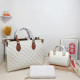 White Casual Daily Letters Zipper Embossed Bags