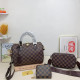 Brown Street Daily Plaid Zipper Contrast Bags