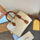 White Casual Street Letters Patchwork Contrast Embossed Bags