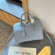 Blue Casual Daily Letters Patchwork Zipper Embossed Bags